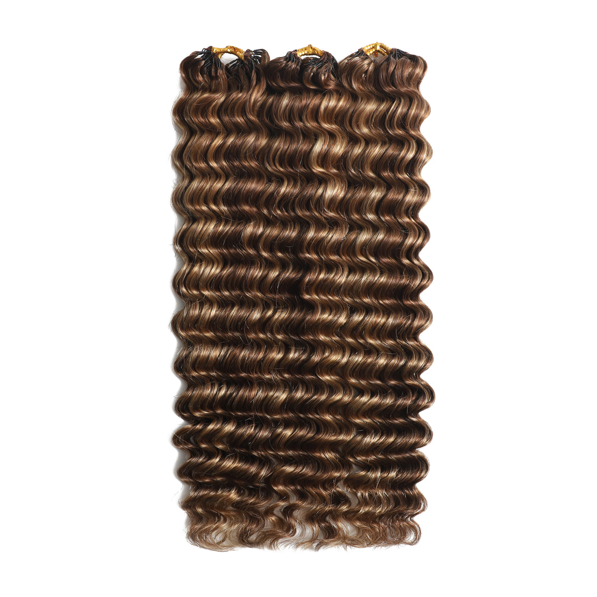 50 Strands  #P4/27 Deep Wave Crochet Extensions
