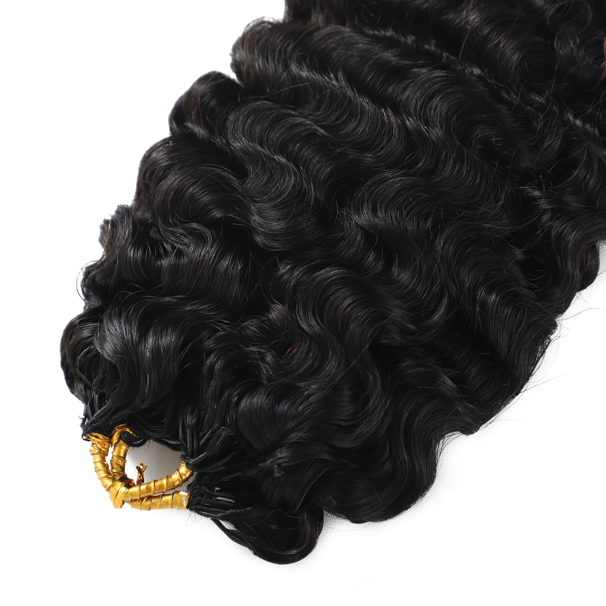 50 Strands  Burmese Curl Crochet Extensions