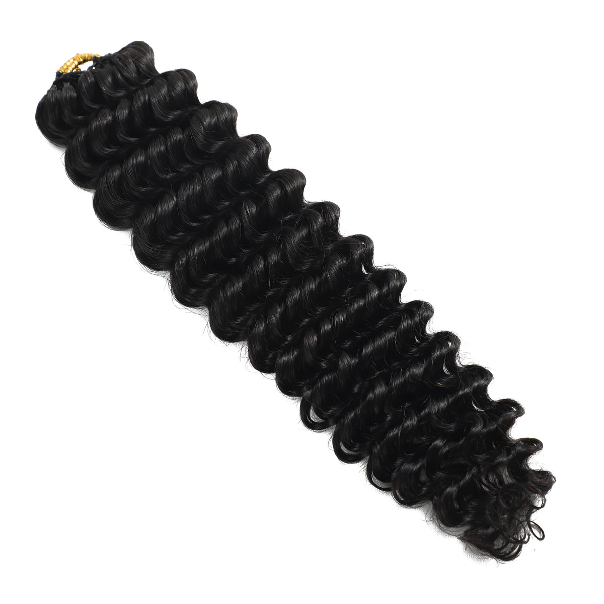 50 Strands Deep Wave Crochet Extensions