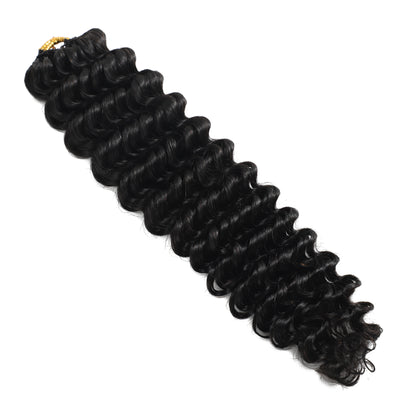 50 Strands Deep Wave Crochet Extensions