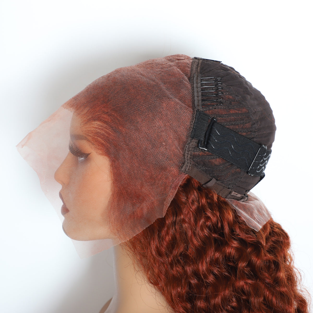 Ginger Color 13x6 Deep Wave Wig