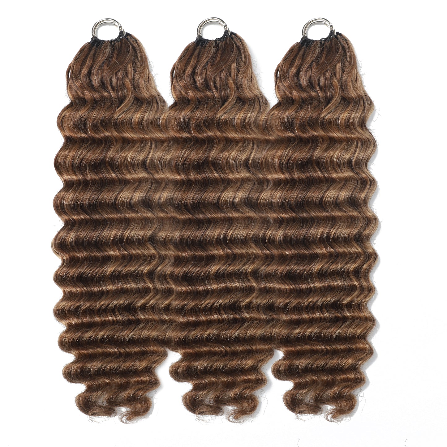 #P4/27 Loose Deep Wave Crochet Extensions