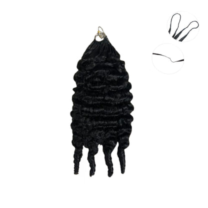 Burmese Curl Crochet Extensions