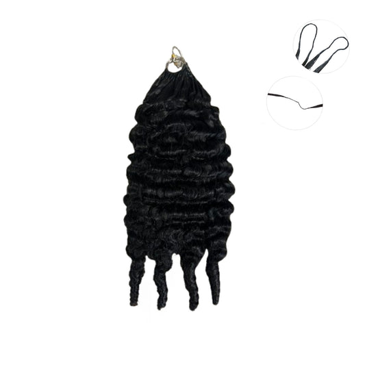 Burmese Curl Crochet Extensions