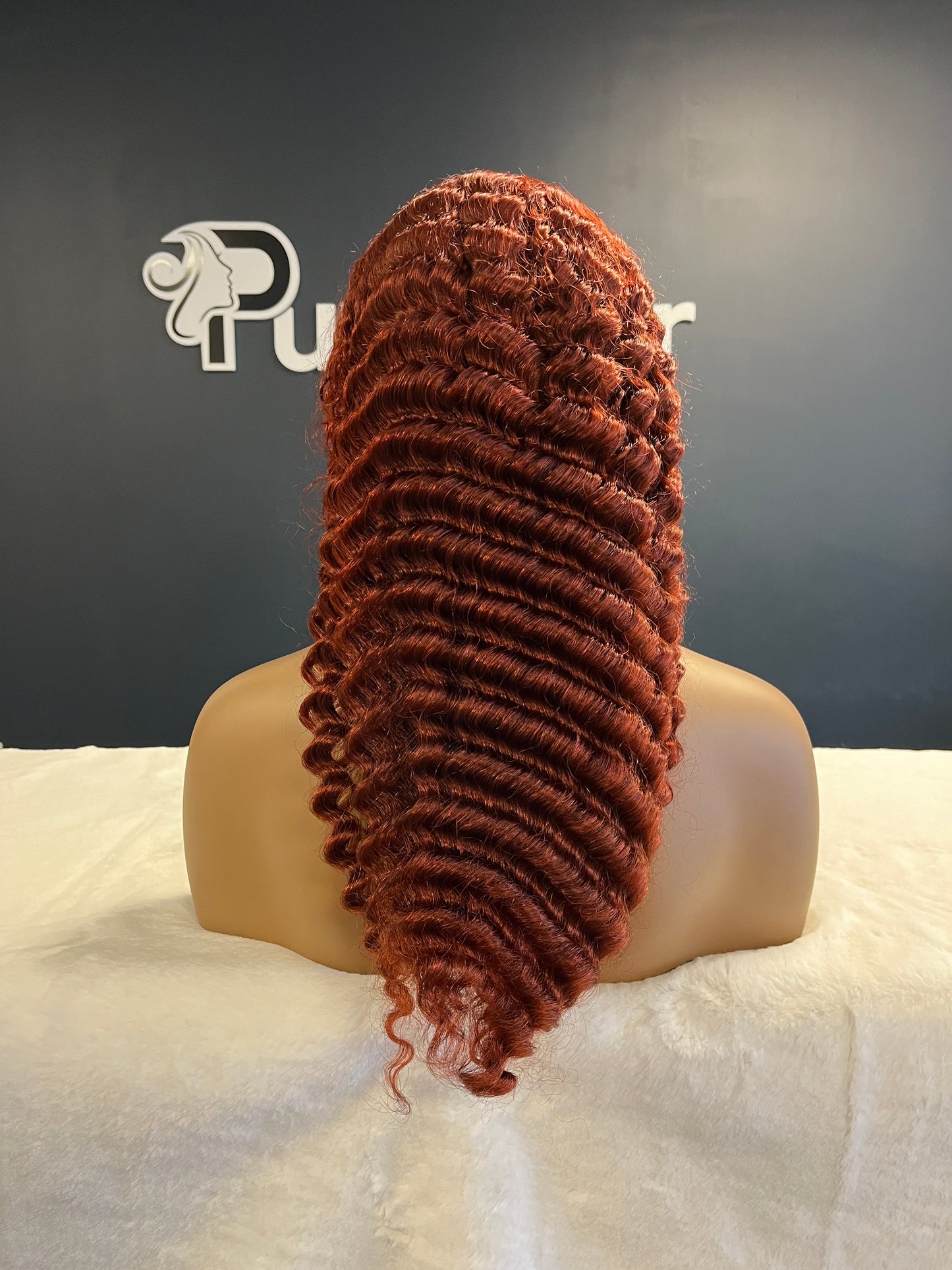 Ginger Color 13x4 Deep Wave Wig