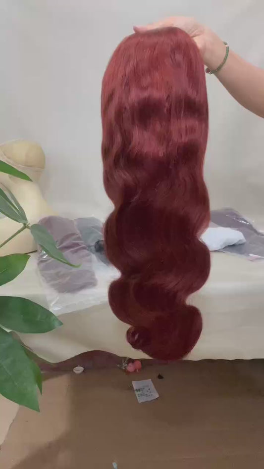 Ginger Color 13x6 Body Wave Wig