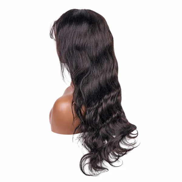 Body Wave 13"x4" Transparent Full Frontal Lace Wig