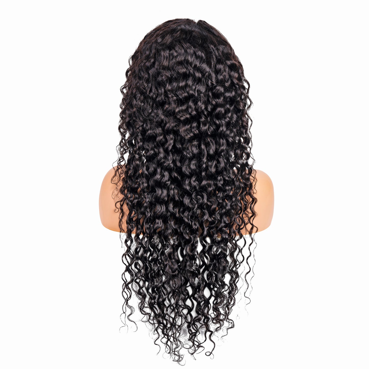 Water Wave 13"x4"Transparent Full Frontal Lace Wig